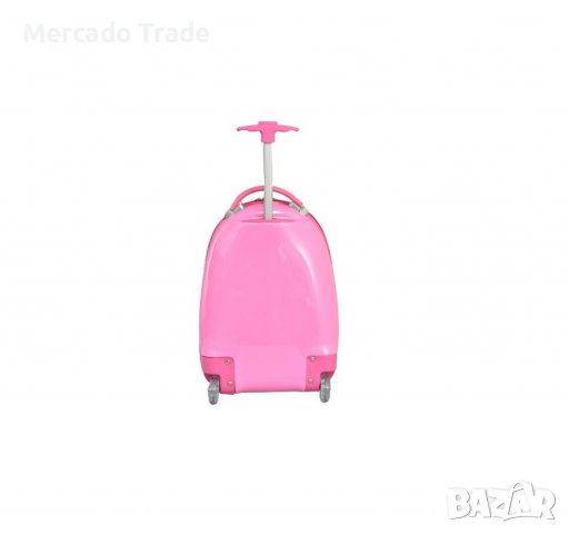 Комплект Mercado Trade, Куфар и раница, За момичета, Момиче с куче, Розов, снимка 5 - Кенгура и ранички - 40184528