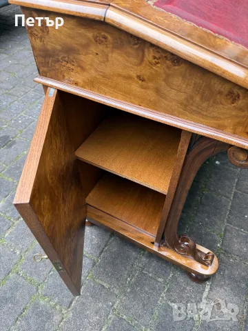 Писалище Davenport , снимка 5 - Антикварни и старинни предмети - 48957391