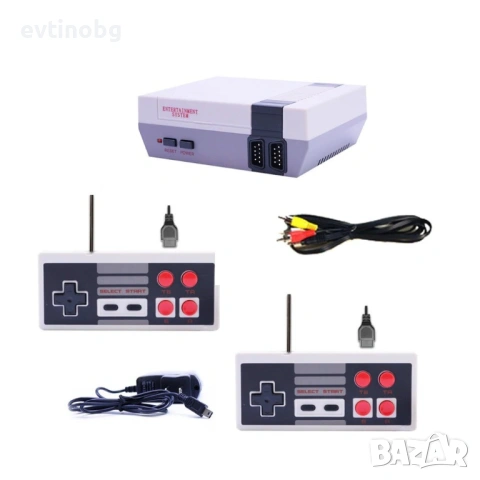 MINI NES Classic гейм конзола Вградени игри: 620 класически игри; Вход: AC 220V; Изход: DC 6V-150mA;, снимка 3 - Други игри и конзоли - 53813912