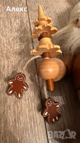 Christian Ulbricht– Колекционерска Немска дървена фигура, тамянник., снимка 8 - Антикварни и старинни предмети - 52795306