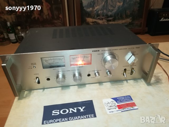 FISHER STEREO AMPLIFIER-MADE IN JAPAN 2306230708LDOORS, снимка 10 - Ресийвъри, усилватели, смесителни пултове - 41326558