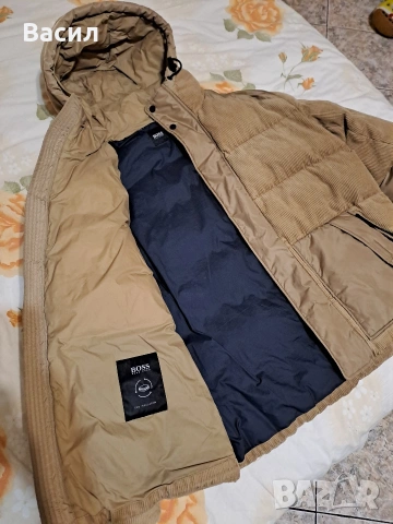 Оригинално зимно яке на Hugo Boss L Промо 90лв., снимка 3 - Якета - 53642315