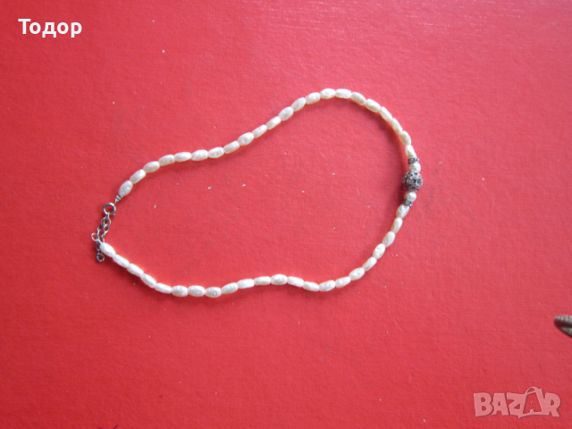 Страхотно колие гердан с перли и камъни 