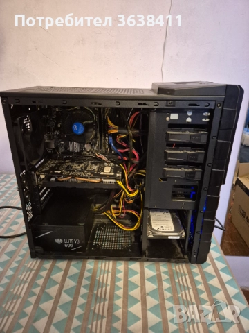 Геймърски компютър гаранция/i5 9400f 16GB,GTX 1060 6GB, 480GB SSD HDD 500GB, снимка 2 - Геймърски - 52638635