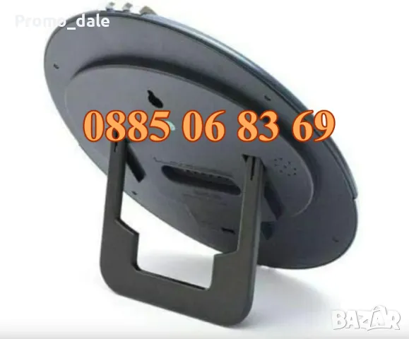 Голям настолен часовник KD-3806N, стенен часовник с термометър и календар, снимка 3 - Стенни часовници - 47517318