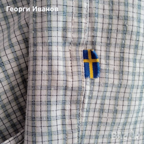 SALE!!! FJALLRAVEN L/XL ОРИГИНАЛНА туристическа риза Фялравен shirt, снимка 5 - Ризи - 53619772