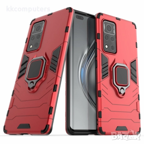 Huawei Honor V40 5G Удароустойчив Ring Holder Калъф и Протектор, снимка 9 - Калъфи, кейсове - 52581365