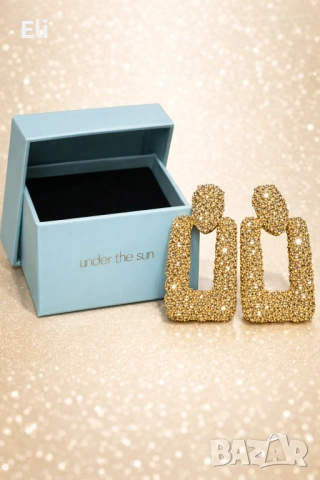 Позлатени Обеци Heavy Gold