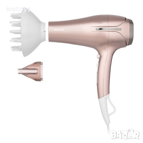 Сешоар SENCOR SHD 6800RG, 2300W, 3 температурни настройки, Йонна функция, Розов, снимка 2 - Сешоари - 41870994