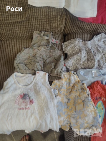 Лот лято за момиче на годинка, снимка 2 - Комплекти за бебе - 50749216
