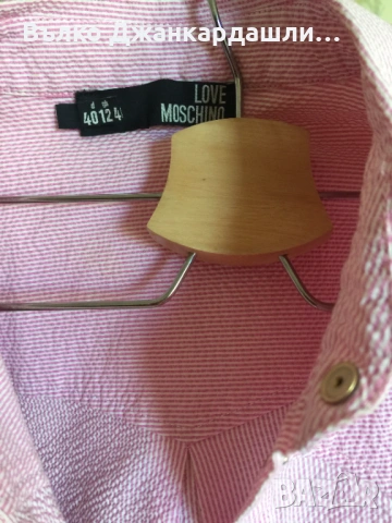 Дамска риза Love Moschino, размер S, снимка 6 - Ризи - 53095952