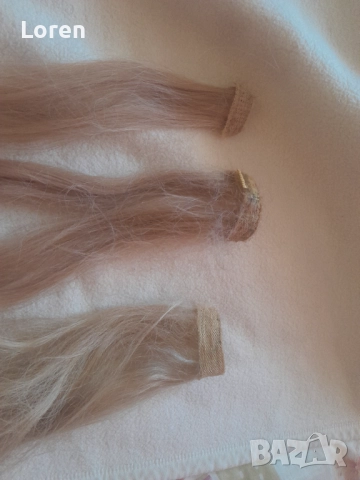 Подарявам!Кичури руса коса, снимка 3 - Аксесоари за коса - 51624136