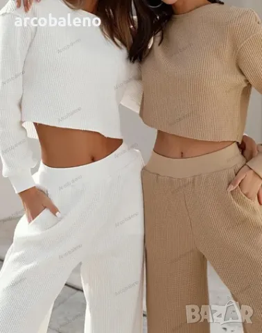 Дамски ежедневен комплект от две части, 2цвята , снимка 2 - Комплекти - 48646244