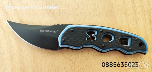 Ножче за носене на врата Sog Contour, снимка 3 - Ножове - 51553593
