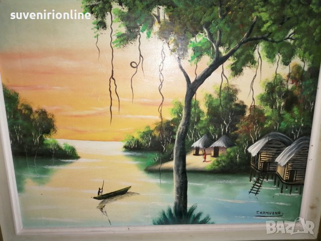 Картина масло на платно , снимка 3 - Картини - 39075968