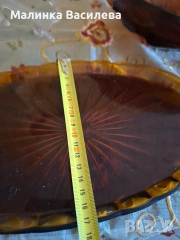 кехлибарен комплект , снимка 10 - Чаши - 53386302