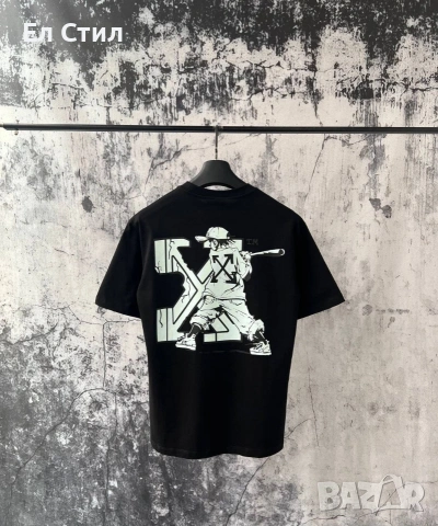 ✨🔥🔥🔥 👍 ✨𝗣𝗿𝗶𝗰e :18€ НА ЕДРО ✨𝗦ı𝘇𝗲: S M L XL XXL 📌5 бр, снимка 7 - Тениски - 53661800