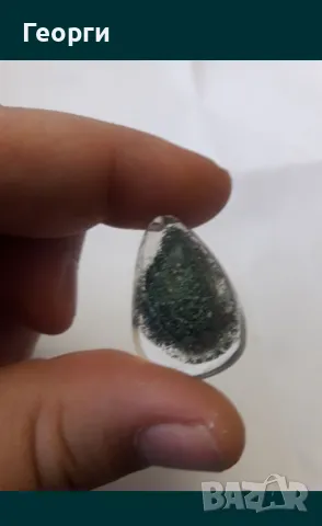 Натурален кварц кристал, снимка 2 - Колиета, медальони, синджири - 50128937