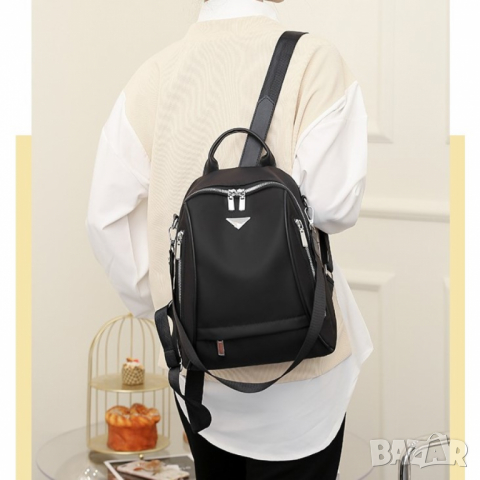 3 цвята Дамска чанта-раница Fiorela, снимка 6 - Раници - 36243200