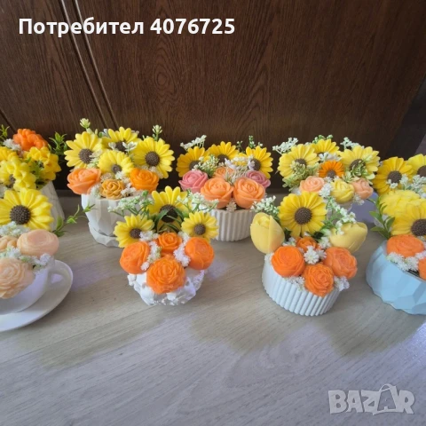 Керамични кашпи , снимка 3 - Декорация за дома - 51243970