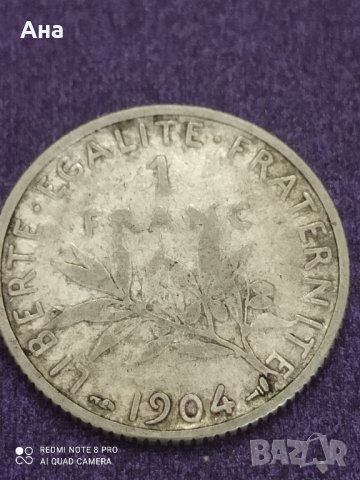 1 франк 1904