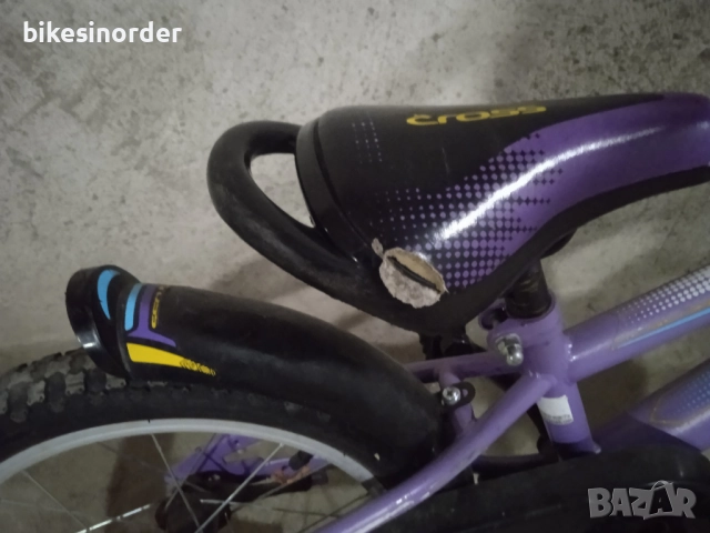 Детски CROSS 16 цола неразличим от нов, снимка 4 - Велосипеди - 51759741