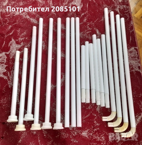 Тръби за завеса в баня