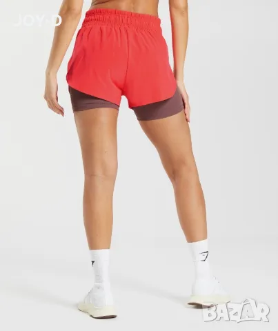 Gym shark къси панталонки и клин -  2 в 1 , снимка 5 - Къси панталони и бермуди - 50344975