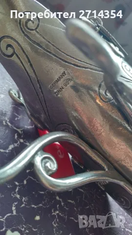 Калаена стойка за вино , снимка 2 - Антикварни и старинни предмети - 49858910