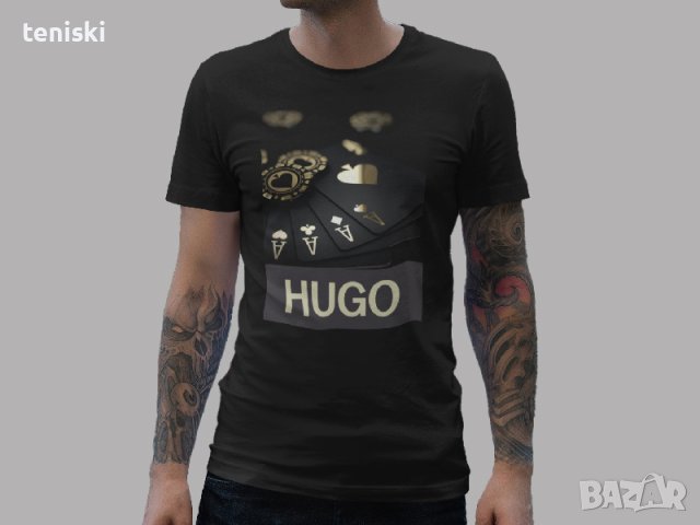 Нови модели! Тениски HUGO BOSS принт, снимка 11 - Тениски - 30722447