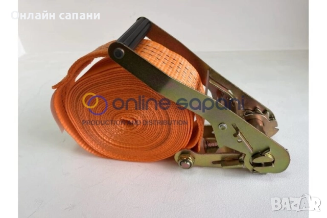 Колани с тресчотка за укрепване на товари 35мм/3т, снимка 3 - Други машини и части - 30201041