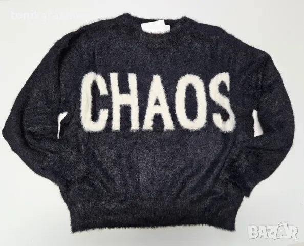 Пухкав дамски пуловер , снимка 5 - Блузи с дълъг ръкав и пуловери - 48615478