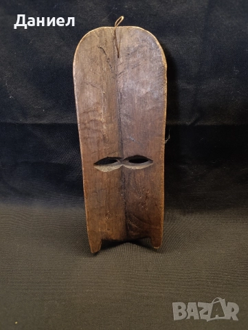 Дървена маска, снимка 4 - Антикварни и старинни предмети - 52777277