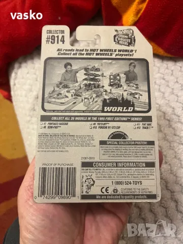 Hotwheels 1999-нов, снимка 5 - Колекции - 49653674