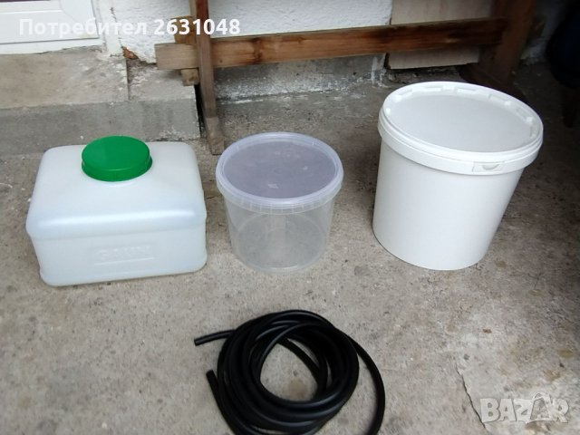 водосъдържател с изход за маркуч 5 литра и 10 лт, снимка 2 - За птици - 40579003
