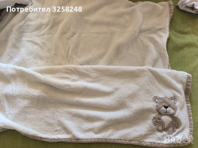 Бебешко чувалче, одеалца и пелени, снимка 3 - Спално бельо и завивки - 51542714