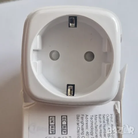 Смарт Wi-Fi контакт, 20 A, ватметър, за Tuya Smart, снимка 4 - Смарт домашни устройства (Smart Home) - 55939653