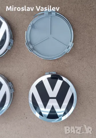 Капачки с лого / емблема  VW за джанти от мерцедес 75 мм, снимка 3 - Аксесоари и консумативи - 50202869