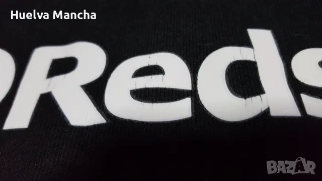 Vintage Reebok WRU Cymru Wales Black Cotton Long Sleeve Rugby, снимка 4 - Спортни дрехи, екипи - 49336468