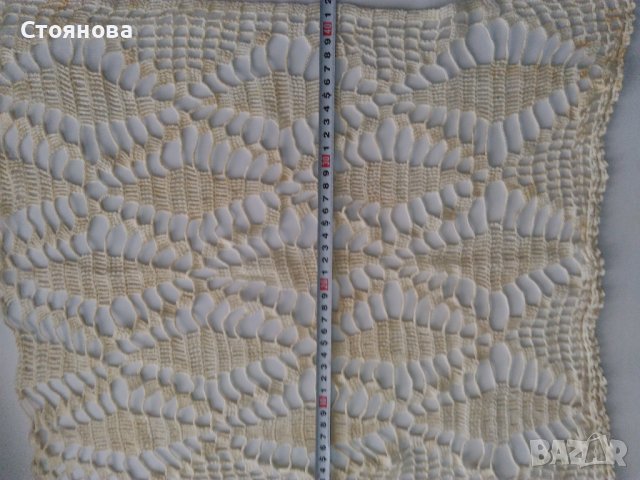 Ръчно плетени на една кука карета и салфетки, снимка 4 - Декорация за дома - 42079141