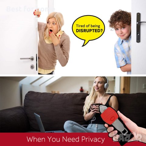 Лека преносима зключваща система за врати, снимка 5 - Други стоки за дома - 41591593