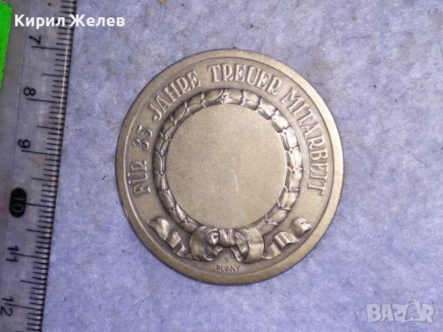 Die Handelskammer Oberösterreich НАГРАДЕН ЮБИЛЕЕН ПОСРЕБРЕН БРОНЗОВ РЯДЪК ПЛАКЕТ АВСТРИЯ 38547, снимка 12 - Антикварни и старинни предмети - 41512213