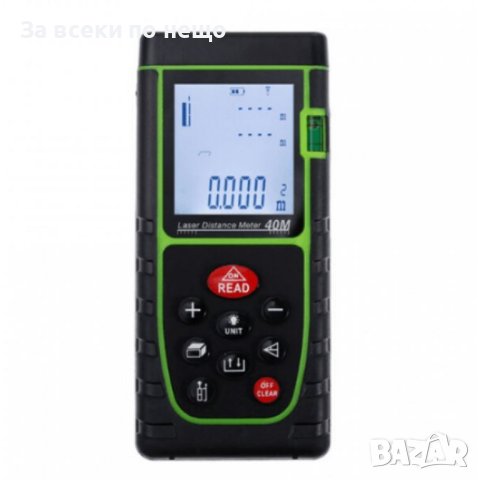 Лазерен дистанциометър за измерване на разстояние, площ или обем 40m., снимка 3 - Друга електроника - 44264685