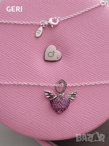 НОВО!Сребърно колие PANDORA S925 ALE +КУТИЯ, снимка 3 - Колиета, медальони, синджири - 39320877