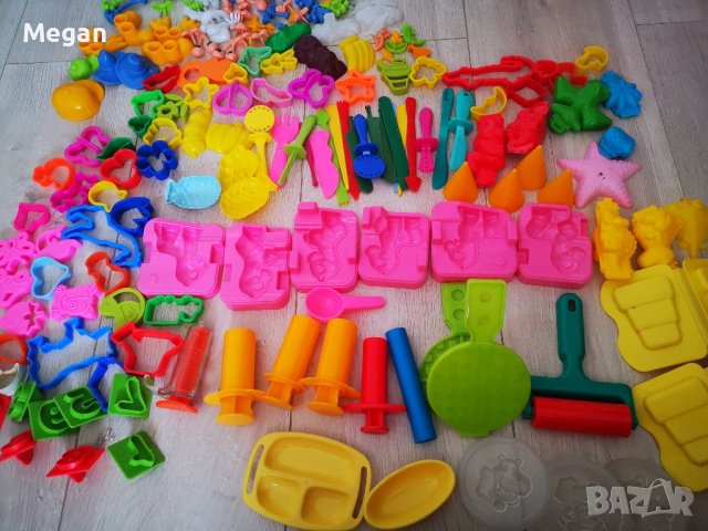 Мега-комплект за игра с пластелини Playdough, снимка 8 - Пластелини, моделини и пясъци - 41393356