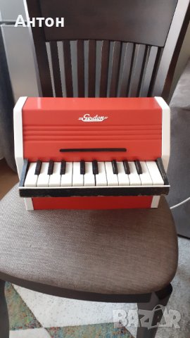 СТАРО НЕМСКО ДЕТСКО ПИАНО ГДР, снимка 5 - Други ценни предмети - 38908739