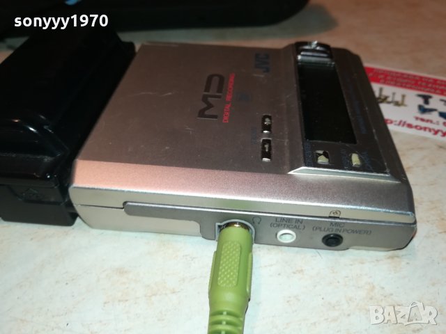 JVC MiniDisc-MINIDISC RECORDER-JAPAN 0111211949, снимка 10 - MP3 и MP4 плеъри - 34660210