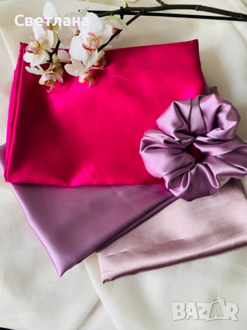 Луксозни сатенени калъфки, снимка 5 - Спално бельо - 41015603