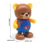 Роботизирана играчка Swinging Bear, Танцуващо мече, Светлинни ефекти, снимка 3