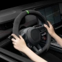 Премиум калъф за волан – D‑образен/кръгъл, противохлъзгащ, дишащ, чисто нов, снимка 2